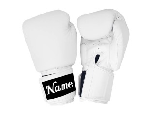 Gants de Muay Thaï personnalisés avec texte/logo brodé: KNGCUST-410