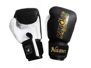 Gants de Muay Thaï personnalisés avec texte/logo brodé: KNGCUST-411