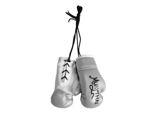 Suspendu petits gants de boxe KANONG : Argent