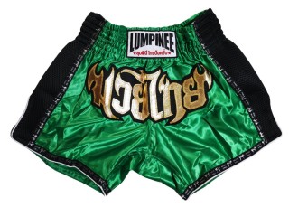 Lumpinee Short de Boxe Thai Femmes : LUMRTO-003-Vert foncé