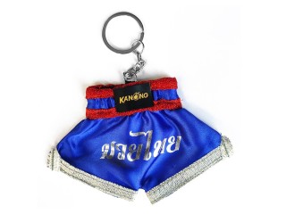 Porte-clés Kanong Muay Thai Shorts : Bleu