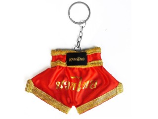 Porte-clés Kanong Muay Thai Shorts : Rouge