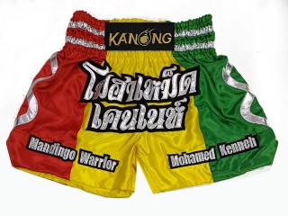 Short de Boxe Muay Thai Personnalisé : KNSCUST-1217