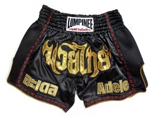 Short de Boxe Muay Thai personnalisable : KNSCUST-1253 Noir