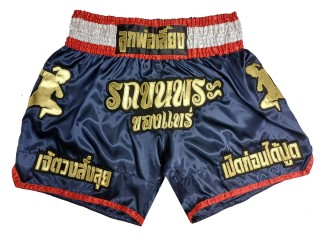 Short de Boxe Muay Thai personnalisable : KNSCUST-1254 Marine